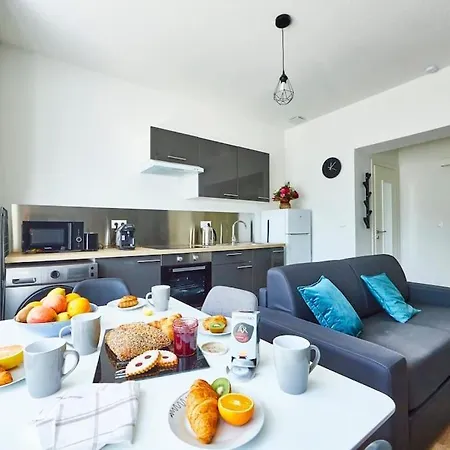 Bm-0 Chaleureux F2 Au Rdc A - 1 A 4 Pers Apartment Mulhouse