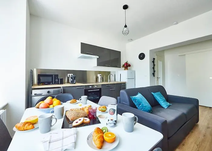 2 Pieces Cosy, Tram En Face, Wi-Fi Rapide Apartment Mülhausen